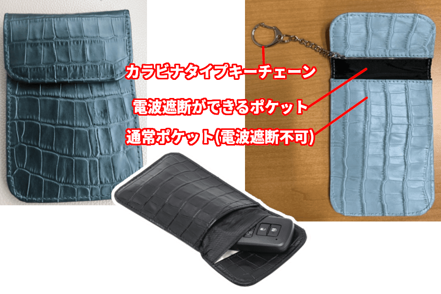ベロフ 電波遮断本革ケース