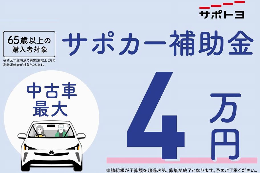 サポカー補助金中古車1